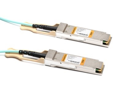 400G QSFP112 AOC with CDR (TX / RX) | Multimode Fiber, 1 - 30 m main product photo