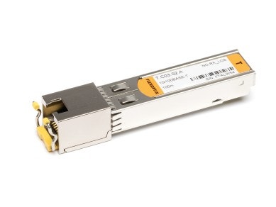 100BASE-TX Copper SFP | 100 m, RJ-45, Autoneg, NO RX_LOS, SERDES, 10 Mbit/s - 125 Mbit/s main product photo