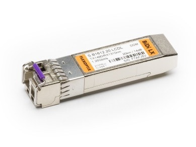 1G SFP BiDi LX LC 20km, ᵀˣ1490 / ᴿˣ1310nm, SMF