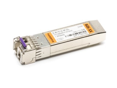 1G SFP BiDi SX | 1,000 m, ᵀˣ1550 / ᴿˣ1310 nm, DDM, LC-Simplex, Multimode main product photo