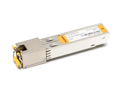 1000BASE-T Industrial Copper SFP | 100 m, RJ-45, Autoneg, NO RX_LOS, Preferred Master, SERDES, 12 Mbit/s - 1.25 Gbit/s main product photo