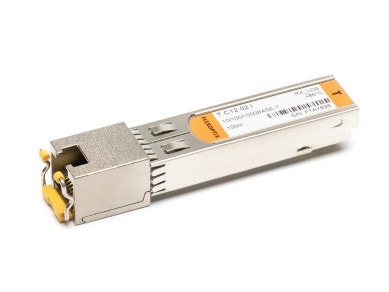 1000BASE-T Industrial Copper SFP | 100 m, RJ-45, Preferred Master, RX_LOS, SERDES, 12 Mbit/s - 1.25 Gbit/s main product photo
