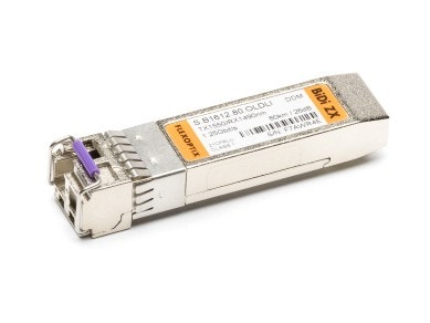 1G SFP BiDi ZX Industrial | 80 km, ᵀˣ1550 / ᴿˣ1490 nm, DDM, LC-Simplex, Singlemode main product photo