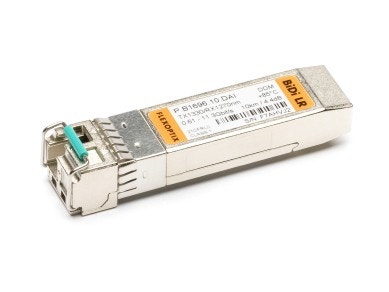 10G SFP+ BiDi LR Industrial | 10 km, ᵀˣ1330 / ᴿˣ1270 nm, LC-Simplex, Singlemode main product photo