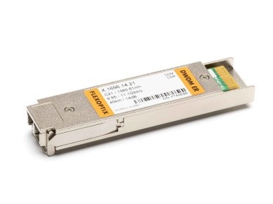 10G XFP, 100 GHz Grid - C-Band DWDM ER with dual CDR | 40 km / 14 dB, LC-Duplex main product photo