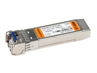 1G SFP Wideband BiDi LX Industrial | 20 km, ᵀˣ1310 / ᴿˣ1460-1580 nm, DDM, LC-Simplex, Singlemode main product photo