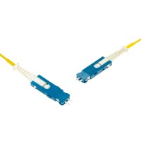 SN-Duplex to SN-Duplex A1 SMF cable, yellow
