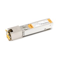1000BASE-T Copper SFP | 100 m, RJ-45, Autoneg, Preferred Master, RX_LOS, SGMII, 12 Mbit/s - 1.25 Gbit/s