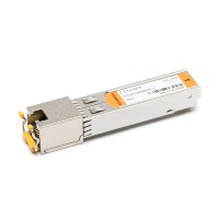 1000BASE-T Copper SFP | 100 m, RJ-45, Autoneg, Preferred Master, RX_LOS, SERDES, 12 Mbit/s - 1.25 Gbit/s