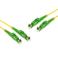 E2000 APC to E2000 APC Singlemode cable | A1 9/125 µm, yellow, 0.5 m - 100 m E2000 APC to E2000 APC Singlemode cable | A1 9/125 µm, yellow, 0.5 m - 100 m