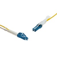 CS-Duplex to LC-Duplex Singlemode cable | A1 9/125 &#181;m, yellow, 0.5 m - 100 m