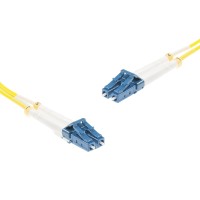 LC-Duplex to LC-Duplex Singlemode cable | A1 9/125 &#181;m, yellow, 0.25 m - 100 m