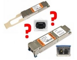 The QSFP+ transceiver comparison